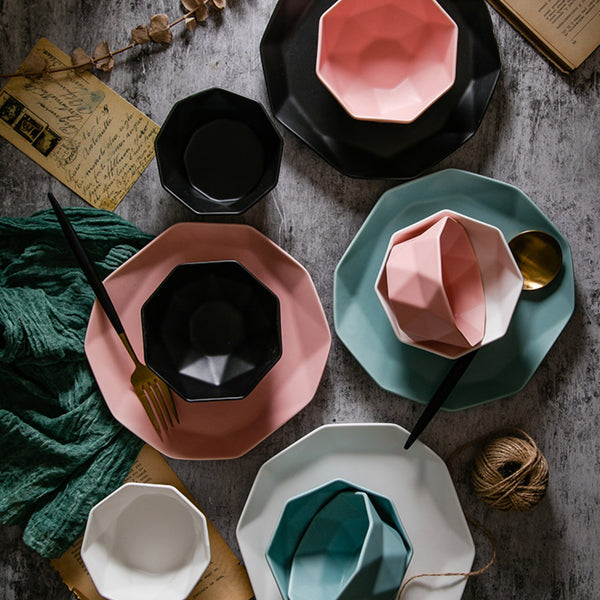 Diamond Bowl - Bowl,ceramic bowl, snack bowls, curry bowl, popcorn bowls | Bowls for dining table & home decor
