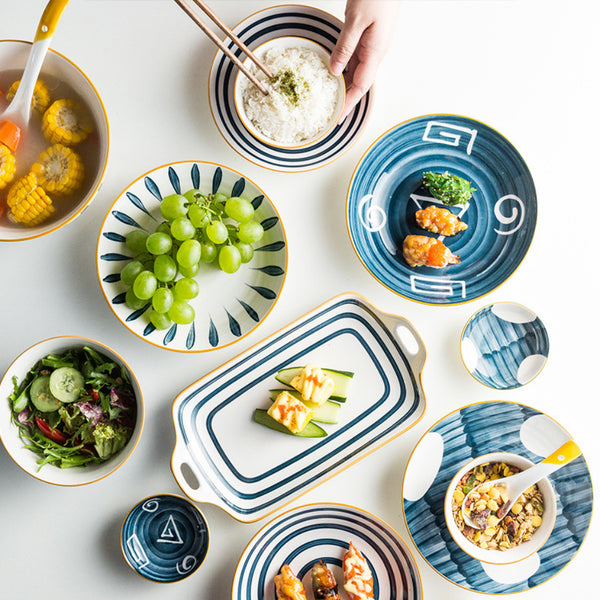 Ceramic Tray Nitori - Ceramic platter, serving platter, fruit platter | Plates for dining table & home decor