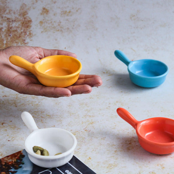 Dip Bowl Set of 9 - Bowl, ceramic bowl, dip bowls, chutney bowl, dip bowls ceramic | Bowls for dining table & home decor 