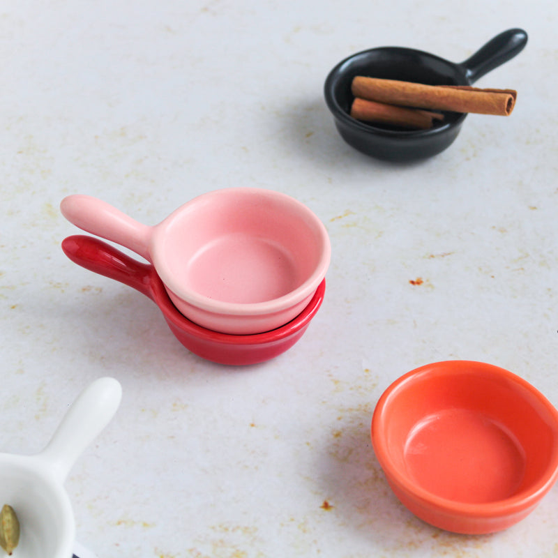 Dip Bowl Set of 9 - Bowl, ceramic bowl, dip bowls, chutney bowl, dip bowls ceramic | Bowls for dining table & home decor 