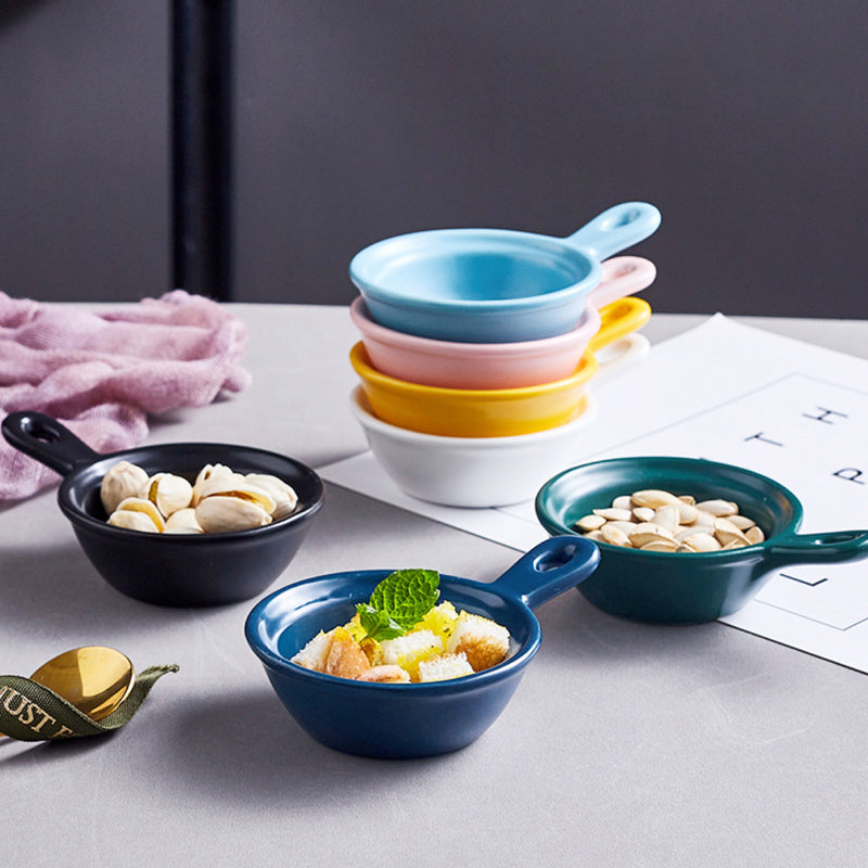 Dip Dish - Set of 4 - Bowl, ceramic bowl, dip bowls, chutney bowl, dip bowls ceramic | Bowls for dining table & home decor 