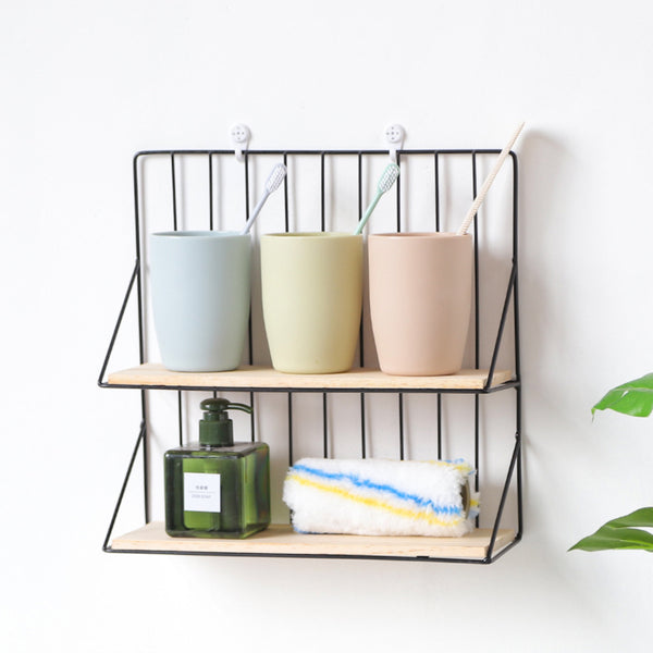 Double Decker Rack - Wall shelf and floating shelf | Shop wall decoration & home decoration items