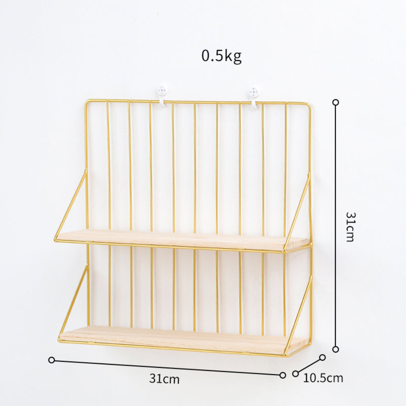 Double Decker Rack - Wall shelf and floating shelf | Shop wall decoration & home decoration items