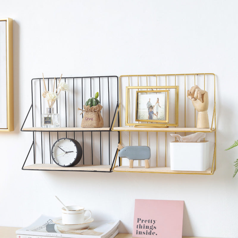 Double Decker Rack - Wall shelf and floating shelf | Shop wall decoration & home decoration items