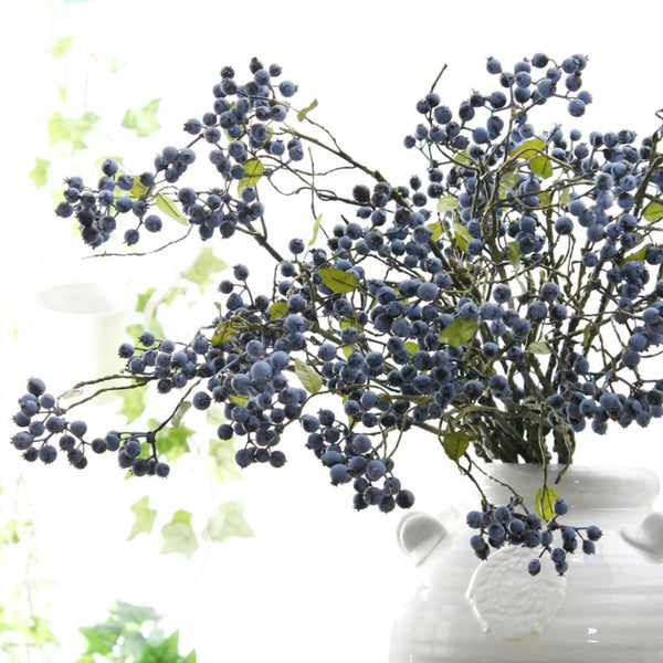 Dry Flower Blue - Artificial flower | Home decor item | Room decoration item