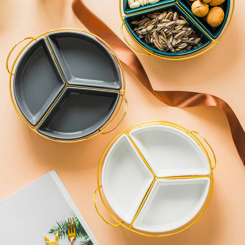 Dry Fruits Bowl - Bowls, serving bowls, snack serving bowls, section bowls, fancy serving bowls, small serving bowls | Bowls for dining table & home decor