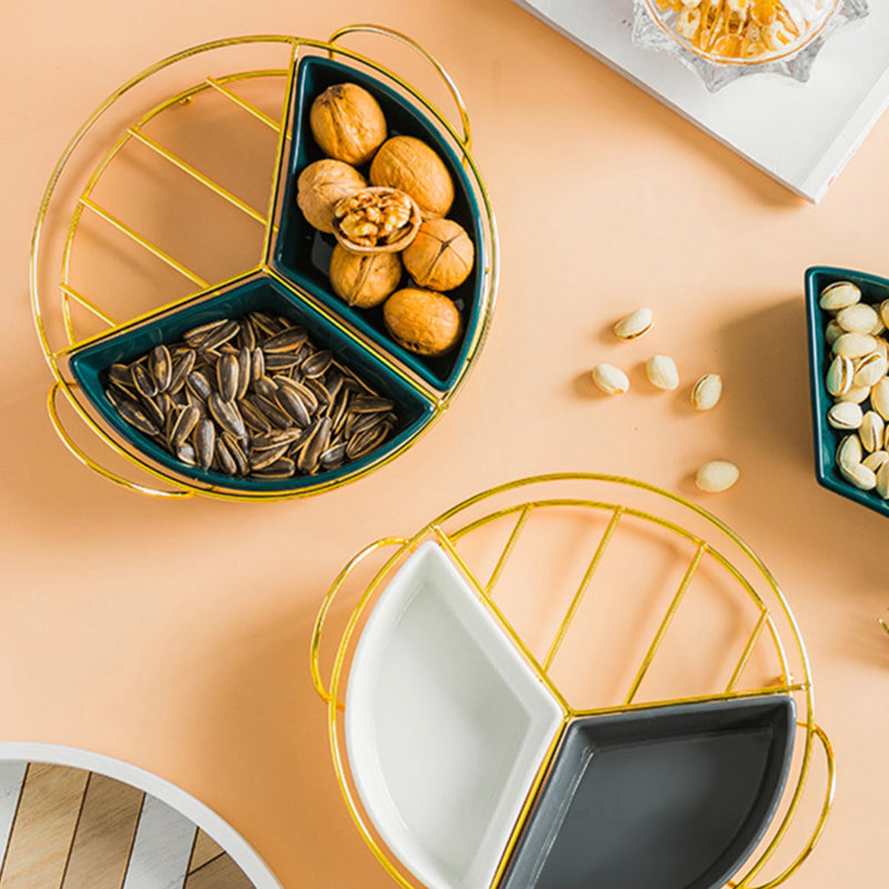 Dry Fruits Bowl - Bowls, serving bowls, snack serving bowls, section bowls, fancy serving bowls, small serving bowls | Bowls for dining table & home decor