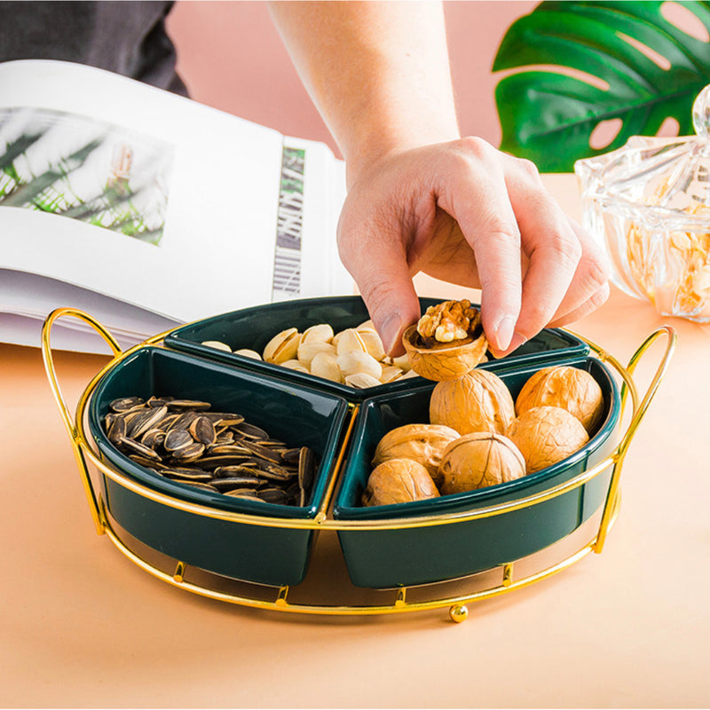 Dry Fruits Bowl - Bowls, serving bowls, snack serving bowls, section bowls, fancy serving bowls, small serving bowls | Bowls for dining table & home decor