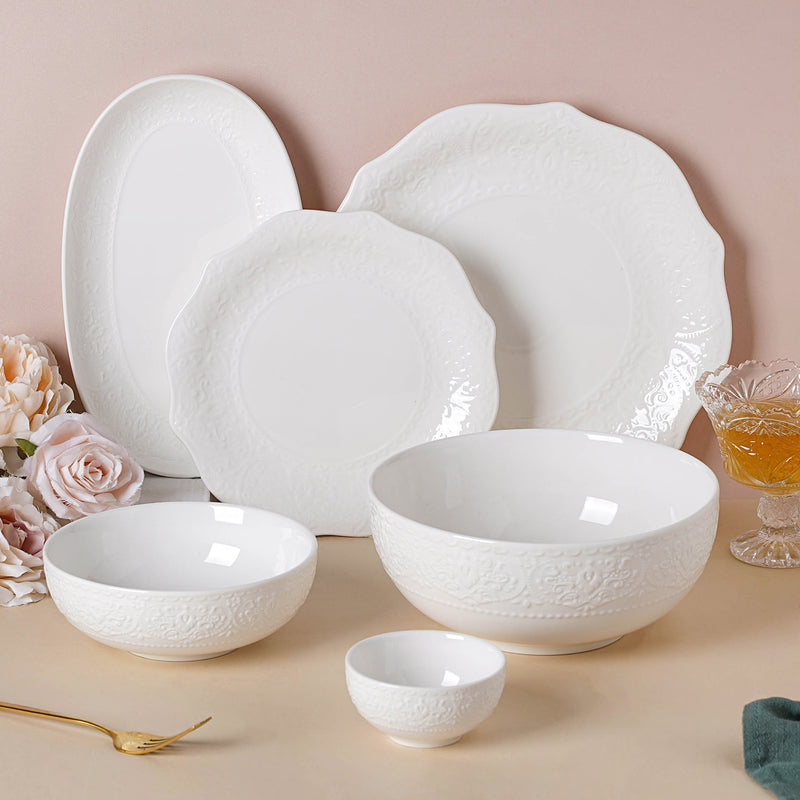 Serena 22 Piece Dinner Set For 6