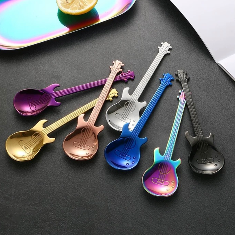 Guitar Spoon Set of 2