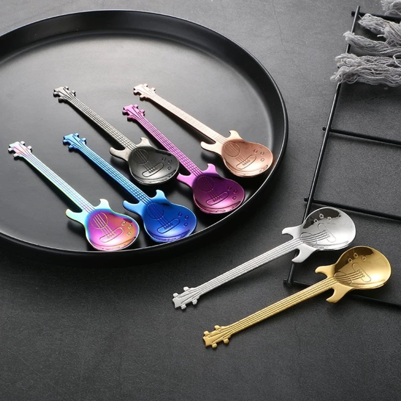 Guitar Spoon Set of 2