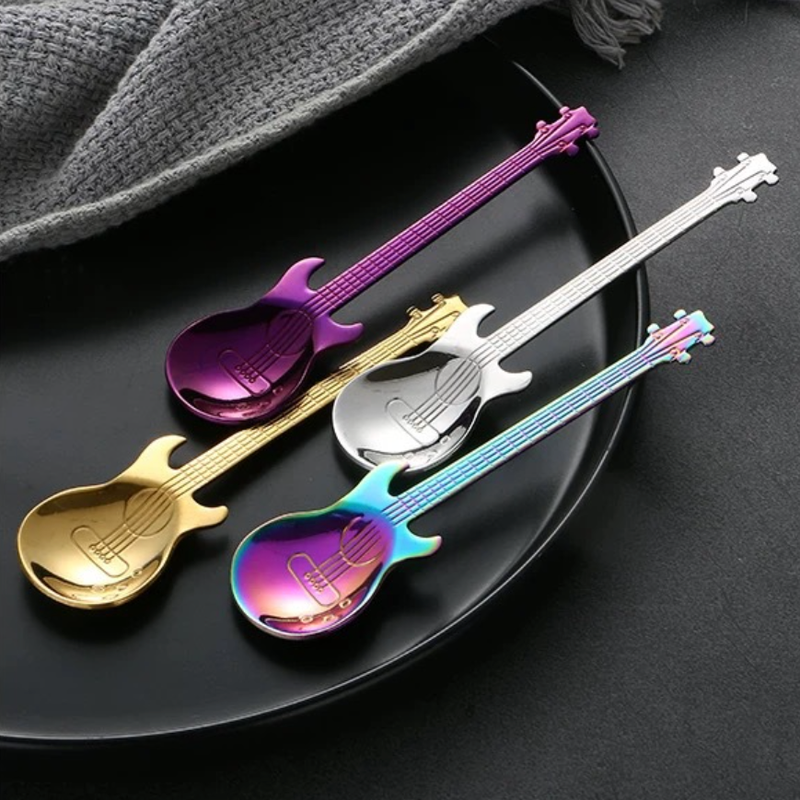 Guitar Spoon Set of 2