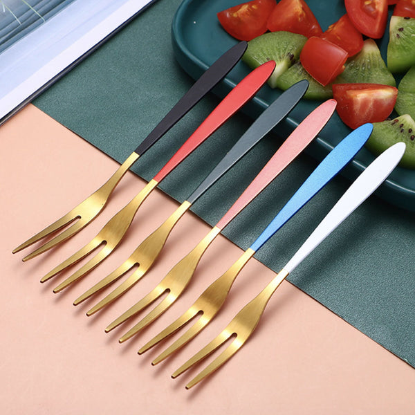 Colored Knife And Fork Set