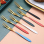 Colored Knife And Fork Set