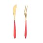 Colored Knife And Fork Set