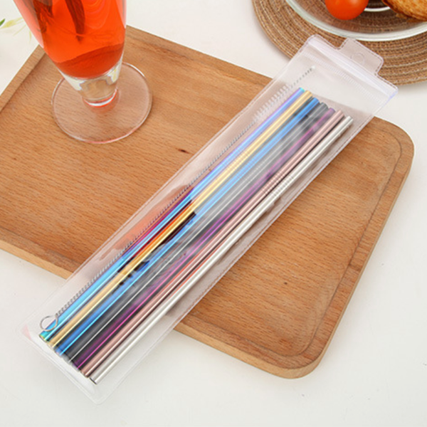 Stainless Steel Straw Set of 2