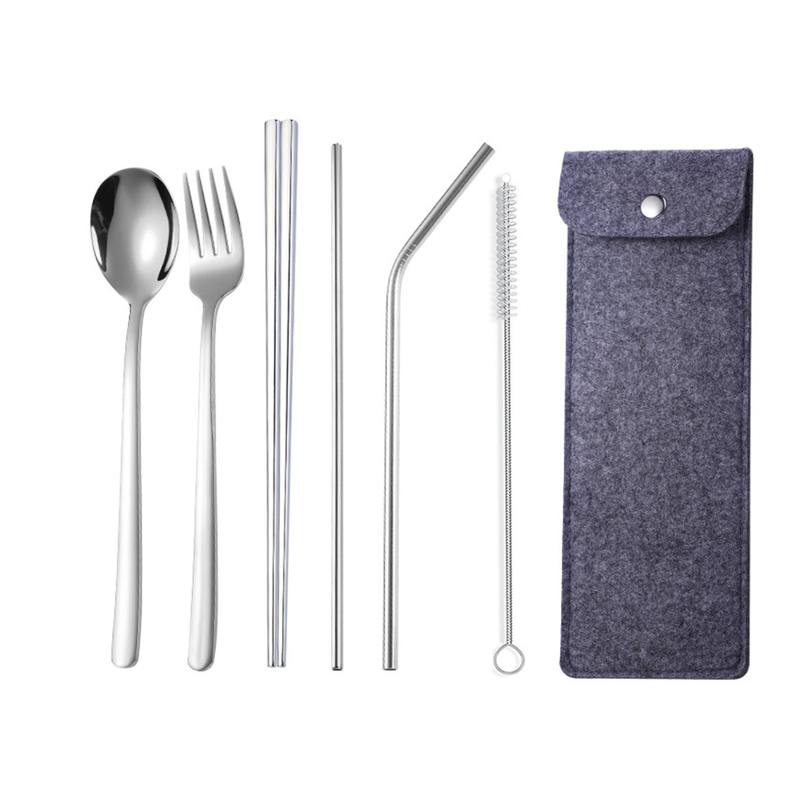 Cutlery Set With Pouch