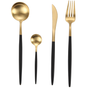 Golden Flatware Set