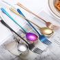 Stainless Steel Fork And Spoon Set