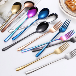 Stainless Steel Fork And Spoon Set