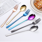 Stainless Steel Fork And Spoon Set