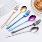 Stainless Steel Fork And Spoon Set