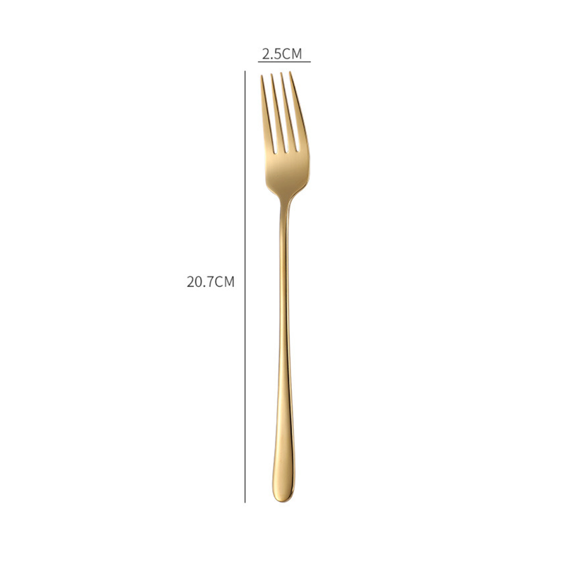 Stainless Steel Fork And Spoon Set
