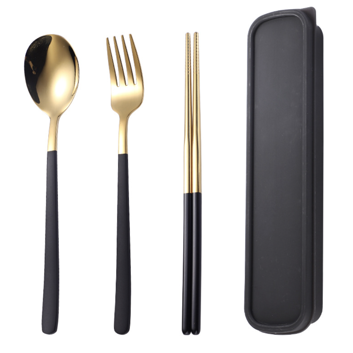 Up To 43% Off on Matte-Black-Silverware-Set, 4