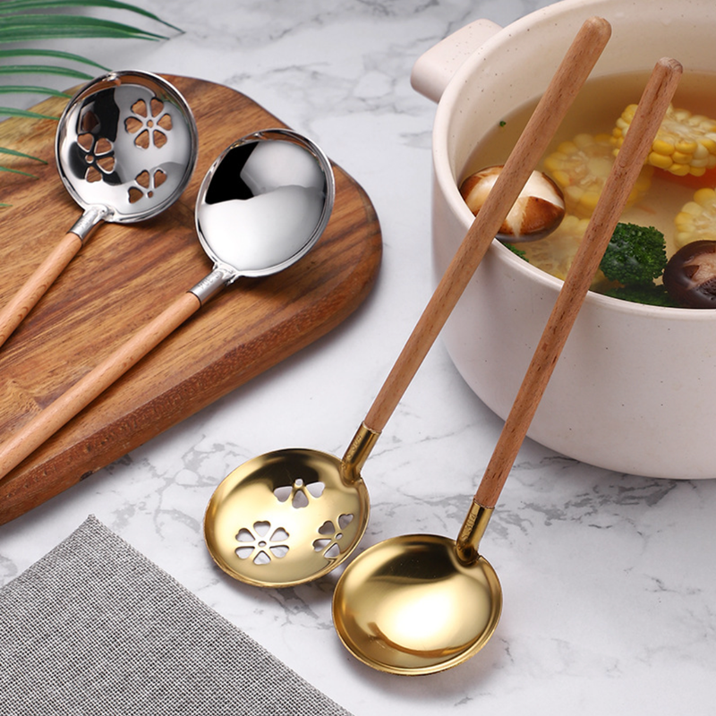 Silver Serving Spoon Set