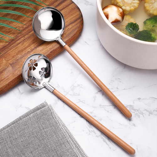 Silver Serving Spoon Set