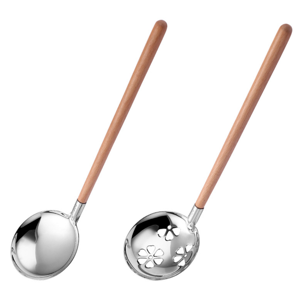 Silver Serving Spoon Set