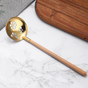 Golden Serving Spoon Set