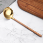 Golden Serving Spoon Set