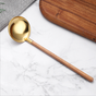 Golden Serving Spoon Set