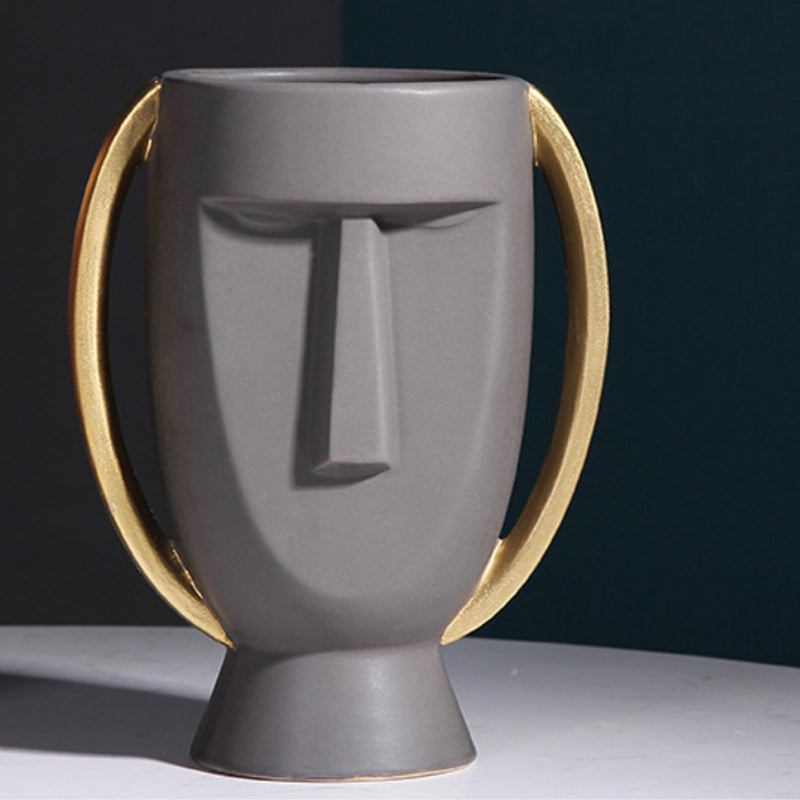 Face Flower Pot - Flower vase for home decor, office and gifting | Home decoration items