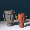Face Flower Pot - Flower vase for home decor, office and gifting | Home decoration items