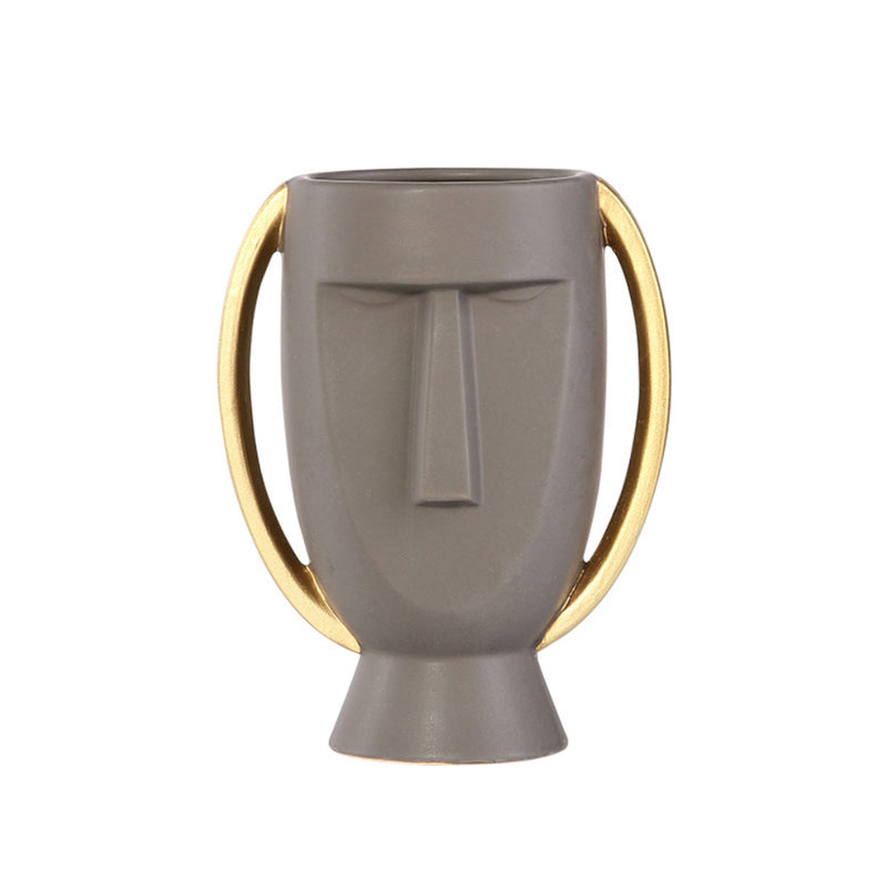 Face Flower Pot - Flower vase for home decor, office and gifting | Home decoration items