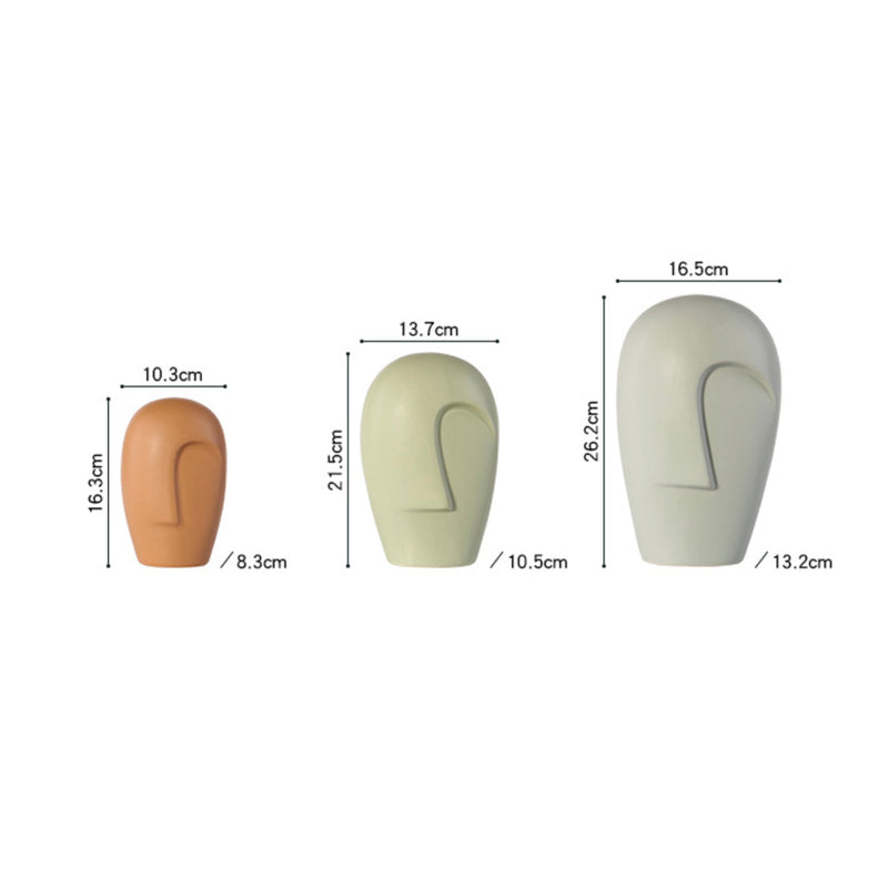 Face Pot - Flower vase for home decor, office and gifting | Home decoration items
