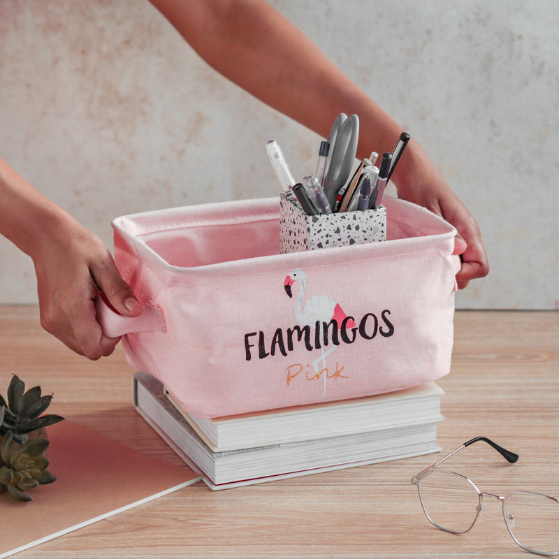 Flamingo Boxes - Basket | Organizer