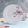 Flamingo Plate - Serving plate, snack plate, dessert plate | Plates for dining & home decor