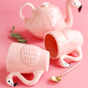 Flamingo Teapot - Teapot, kettle, tea kettle | Teapot for Dining table & Home decor