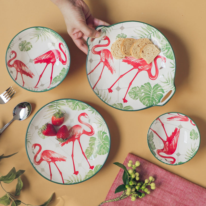 Flamingo Crockery Fiesta