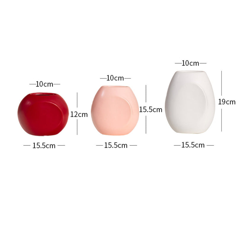 Flat Vase For Flowers - Flower vase for home decor, office and gifting | Home decoration items