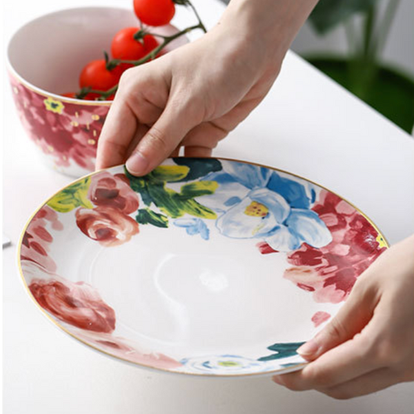 Floral Side Plate