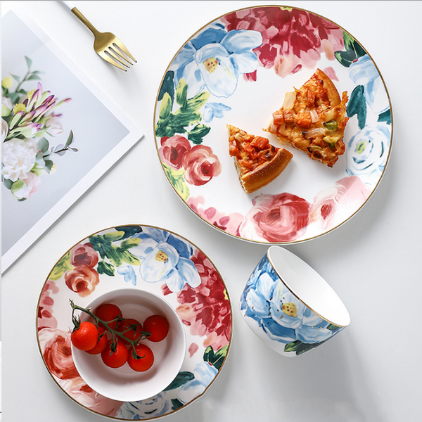 Floral Side Plate