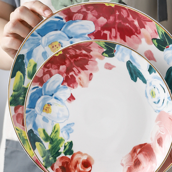 Floral Side Plate