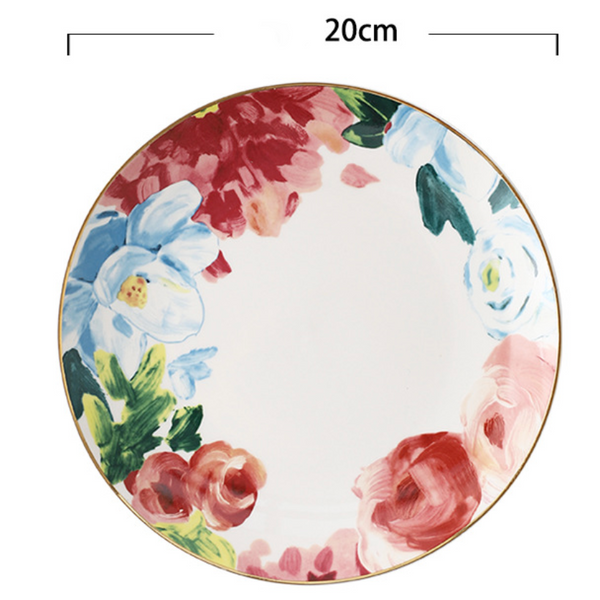 Floral Side Plate