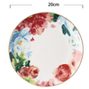 Floral Side Plate - Serving plate, snack plate, dessert plate | Plates for dining & home decor