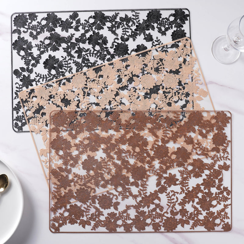 Floral Table Mat Set