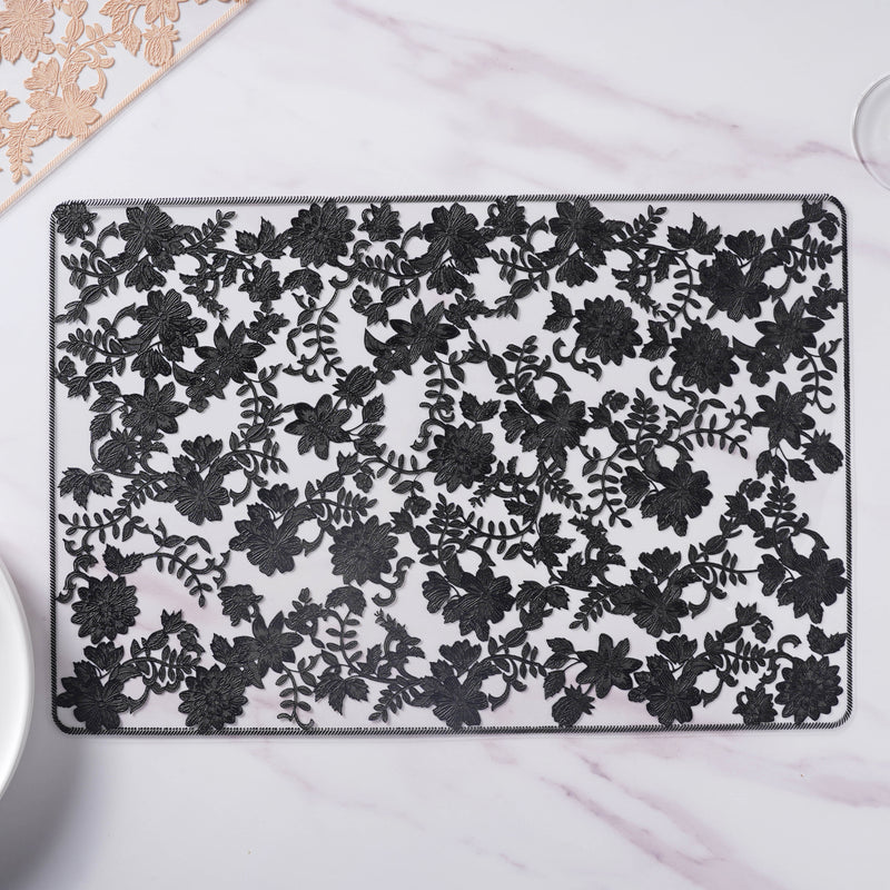 Floral Table Mat Set